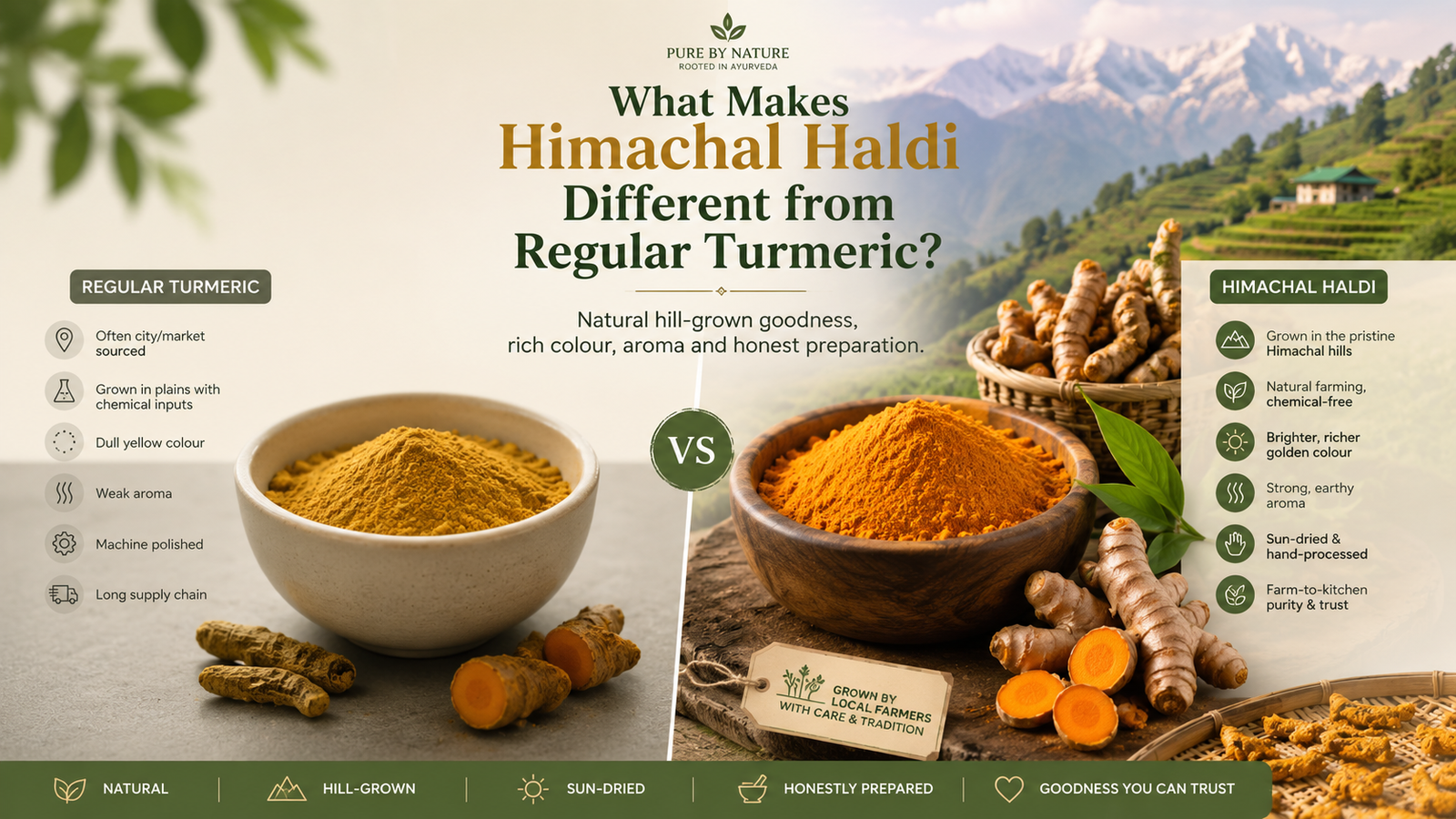 What Makes Himachal Haldi Different from Regular Turmeric? image