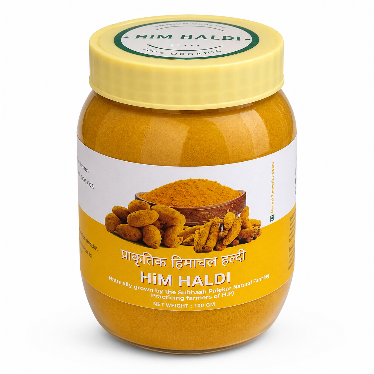 Swranvadic Organic Him Haldi Powder 100gm