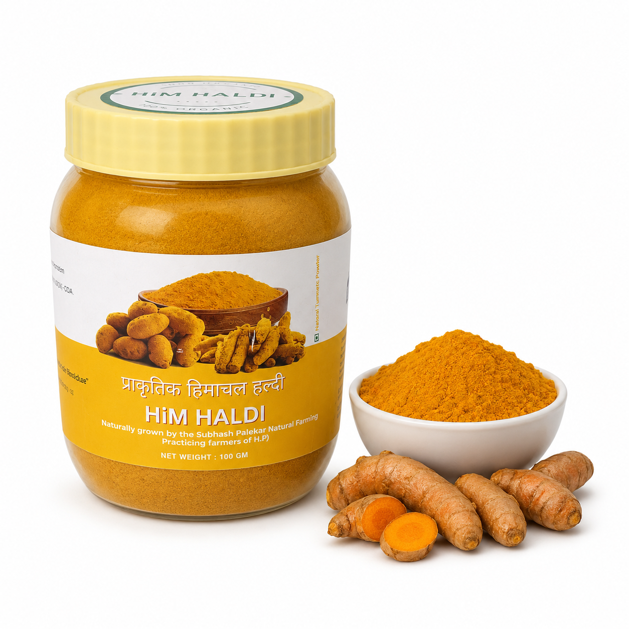 Swranvadic Organic Him Haldi Powder 100gm